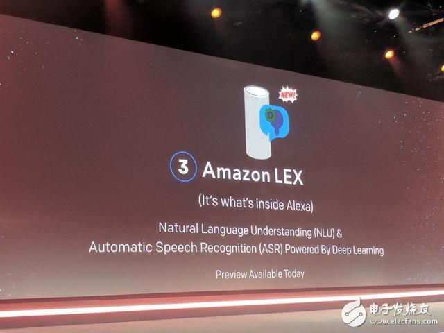 亚马逊推出多款人工智能产品 包括图像识别与语音服务工具
